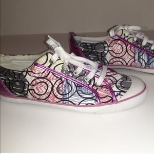 EUC COACH SZ 11 WOMENS SNEAKERS